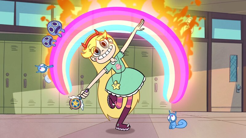 Star Butterfly Dancing