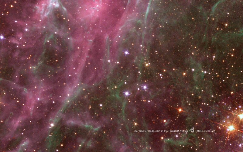 Star Cluster Hodge 301 — Purple