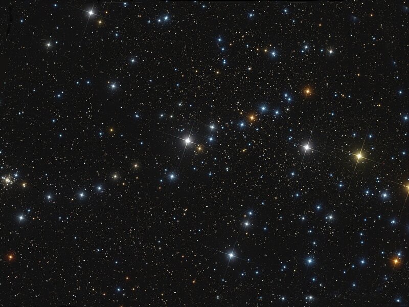 Star Cluster in Space — Photograph