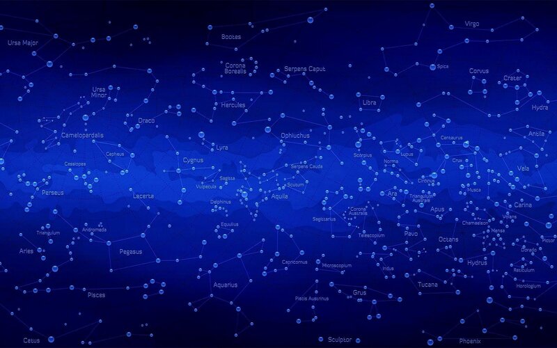 Star Constellations Map