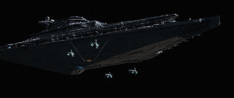 Star Destroyer in Space