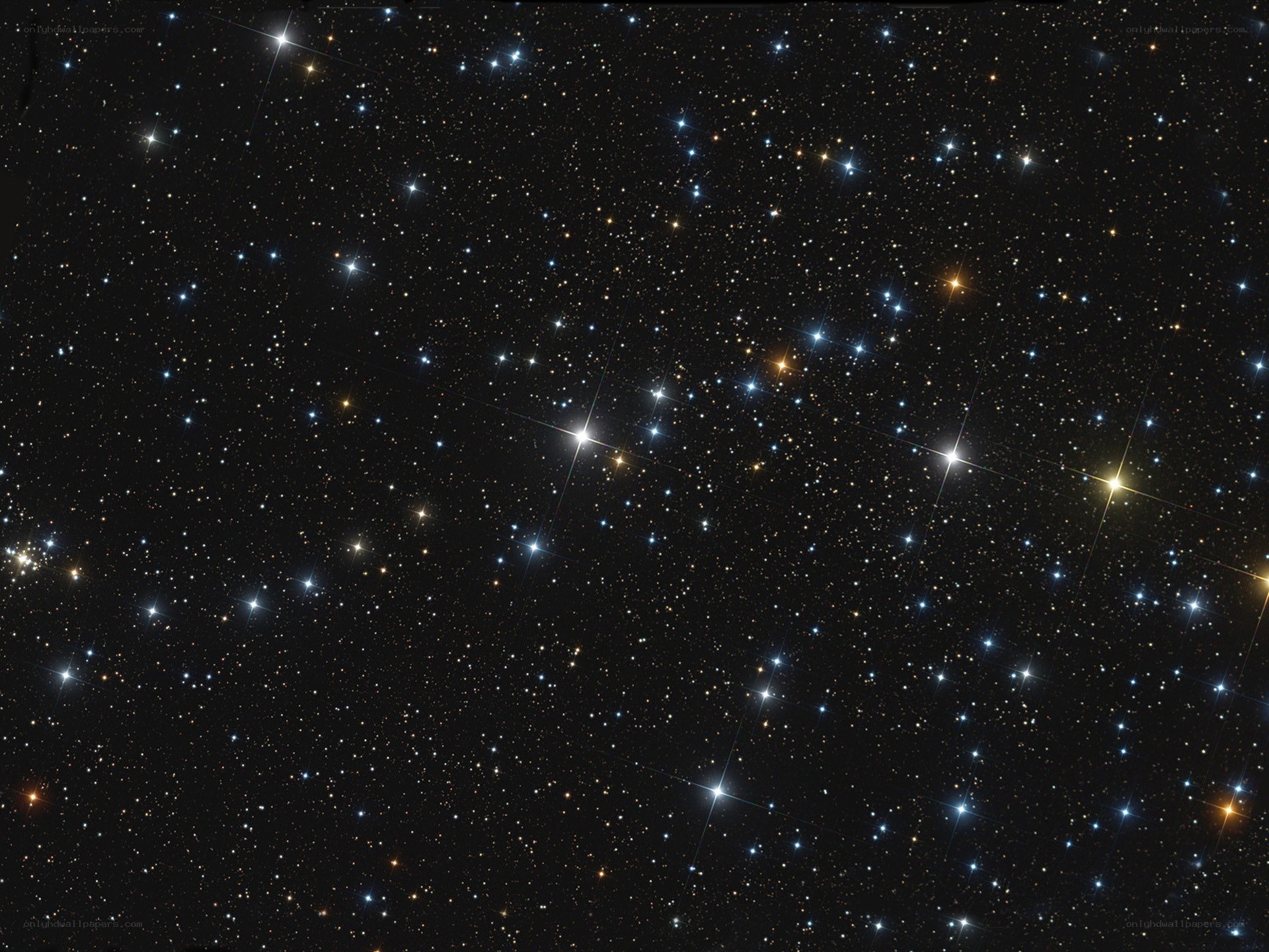 star field in deep space