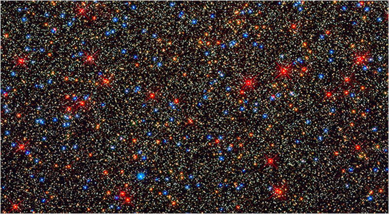 star field in deep space