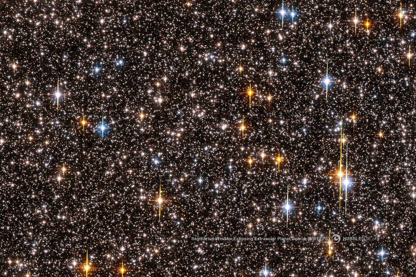 Star field in Sagittarius