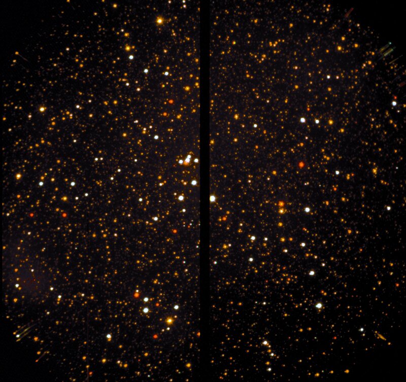 Star field in space