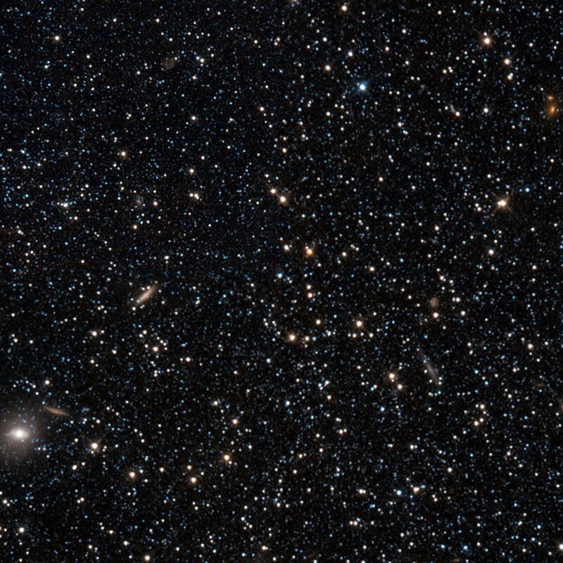 Star Field with Galaxies — Black, Cosmic, Night
