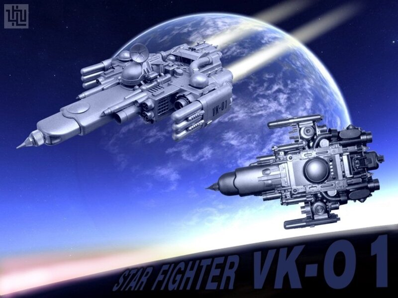 Star Fighters in Space
