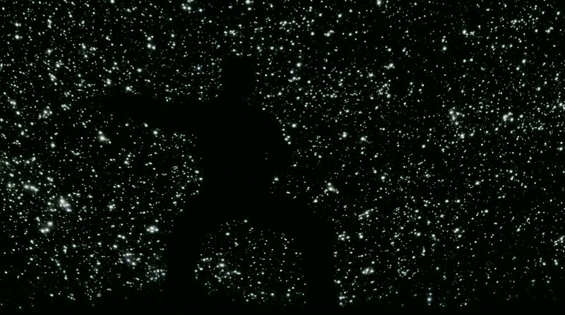 star-filled night sky