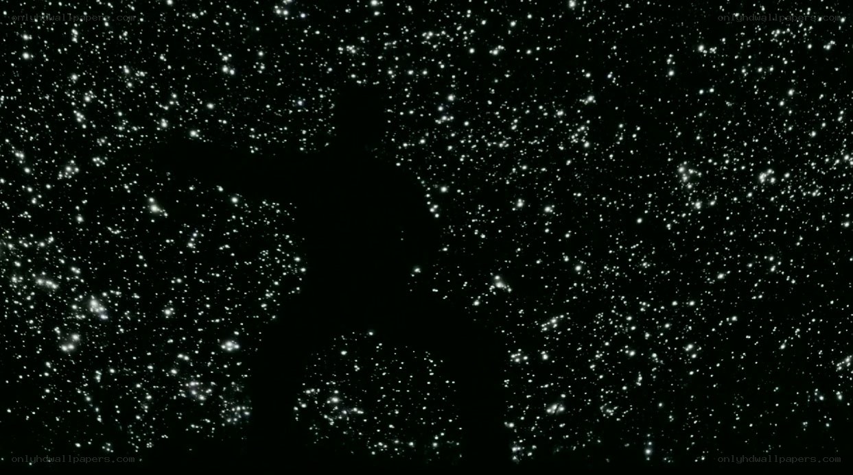 star-filled night sky