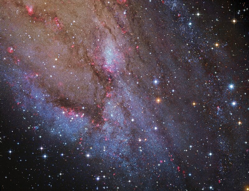 Star-forming Region — Blue, Cosmic, Night