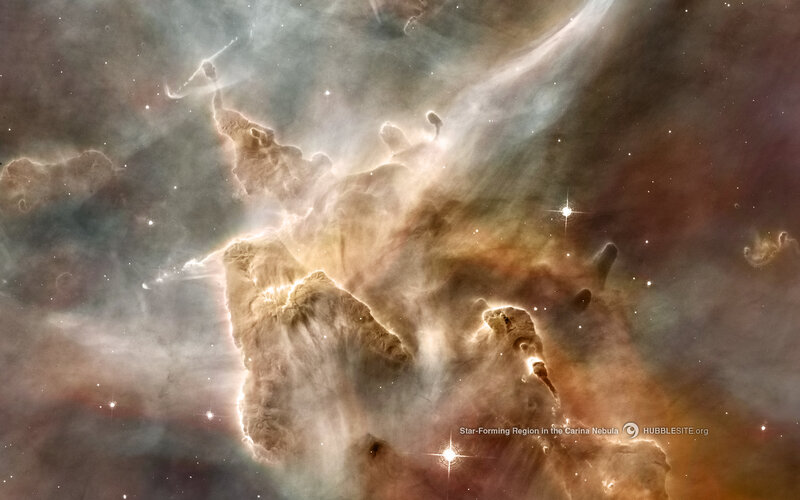 Star-Forming Region in Carina Nebula