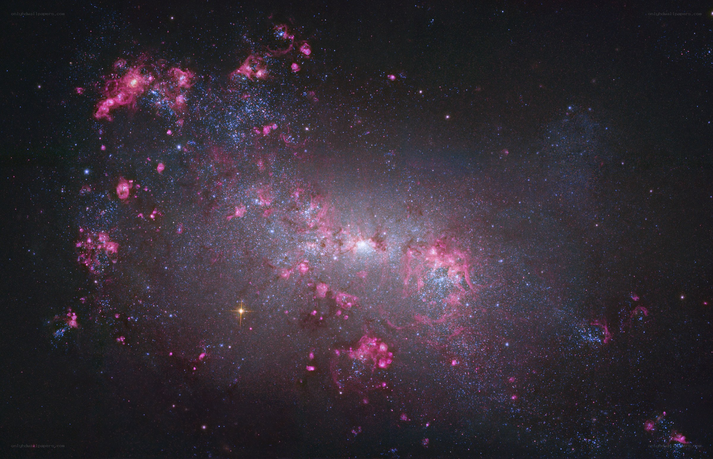 Star-forming region in galaxy