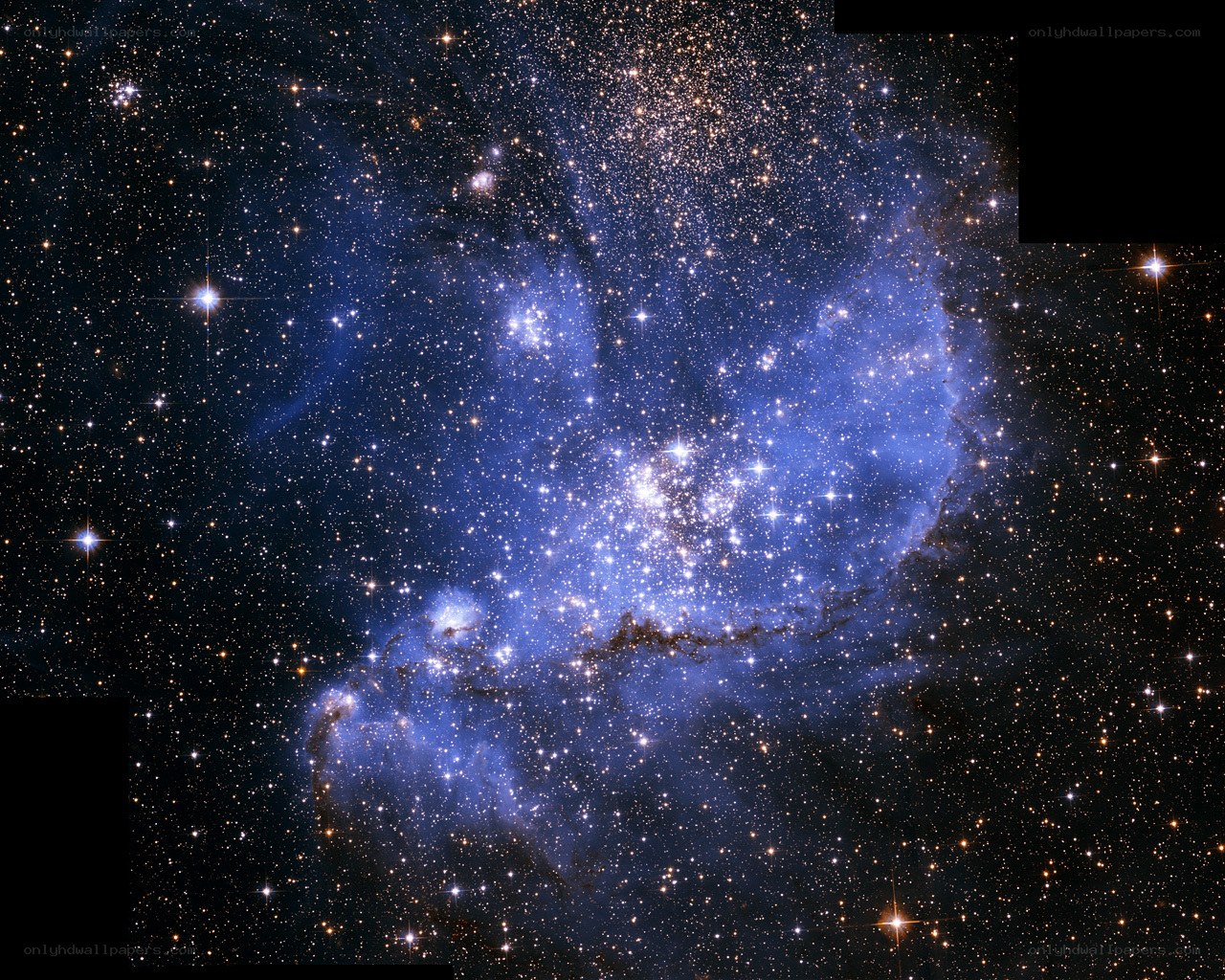 Star-forming region in space