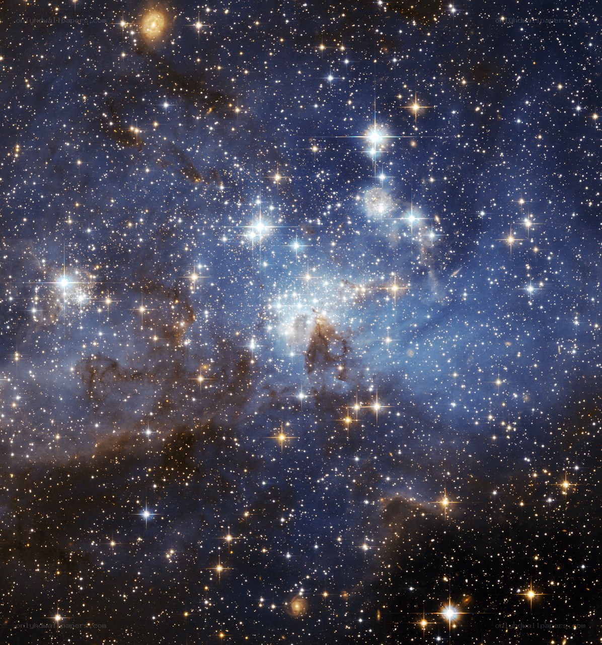 Star-Forming Region in Space