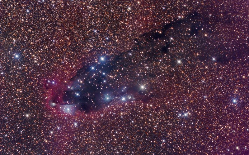 Star-forming Region — Purple, Cosmic