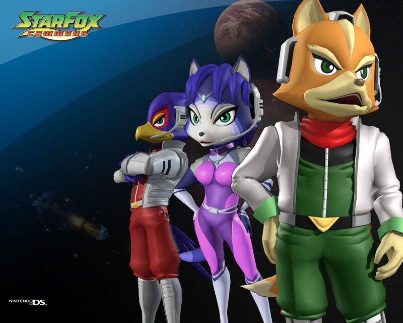 Star Fox Command characters