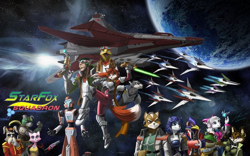 Star Fox Squadron artwork