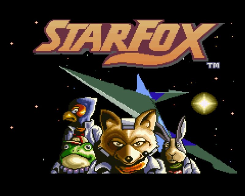 Star Fox title screen