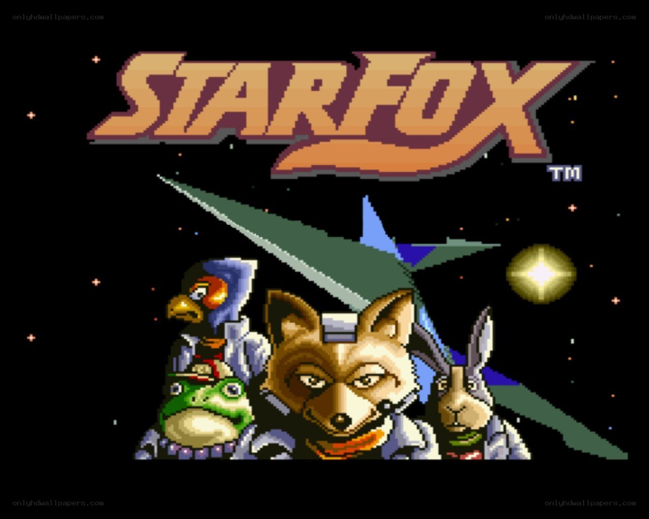 Star Fox title screen