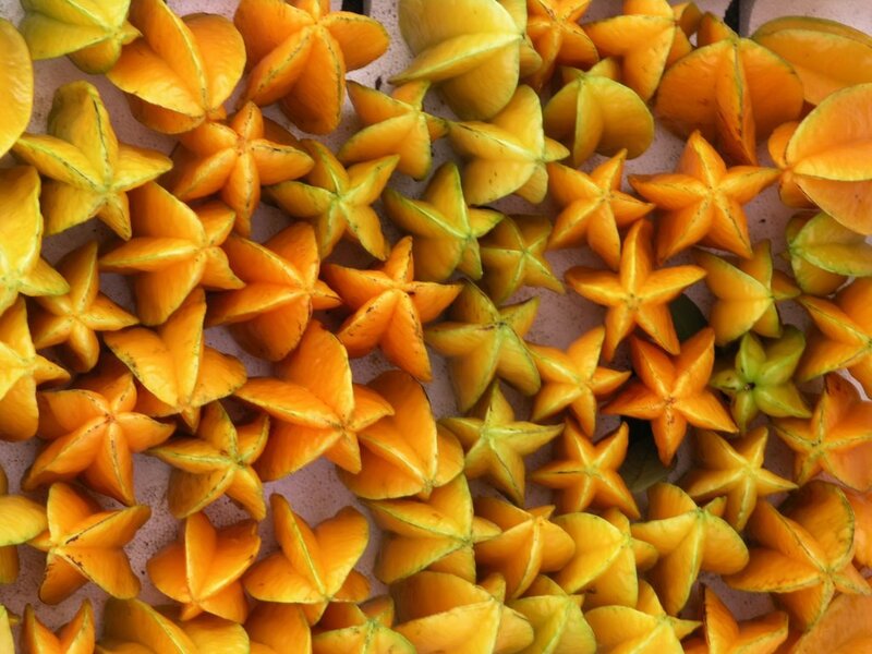 Star fruit close-up