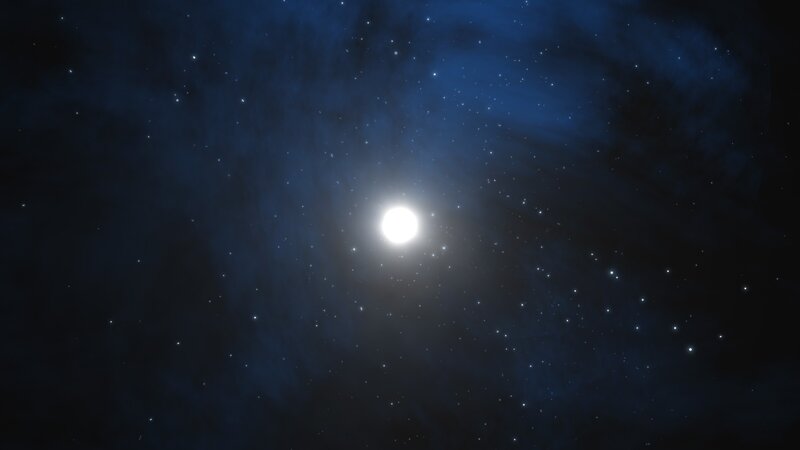 star in deep space