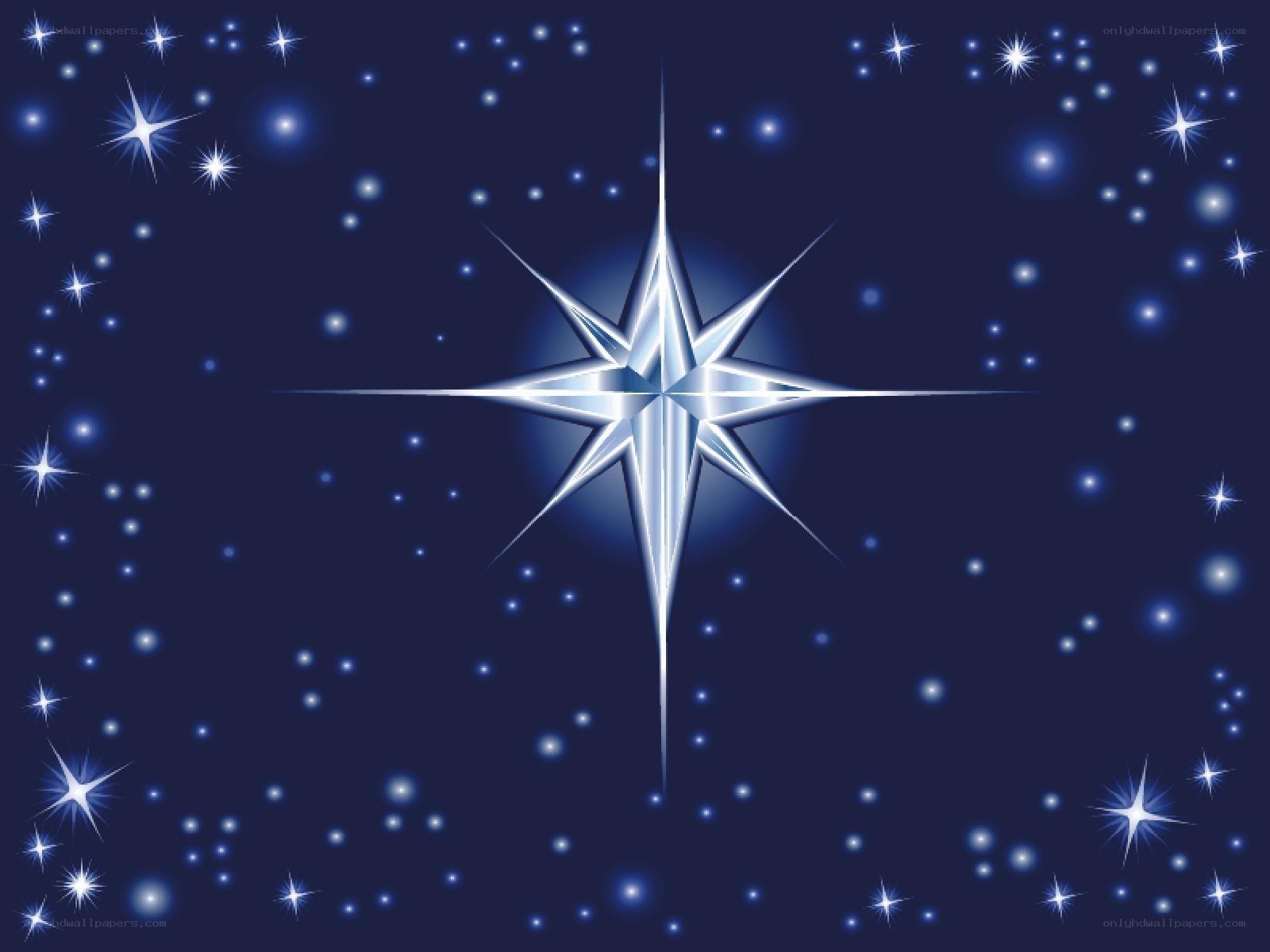 Star in the night sky