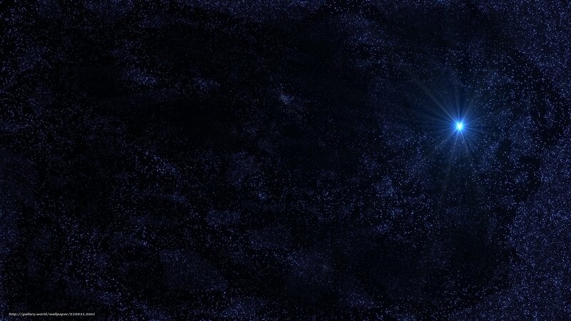Star in the night sky