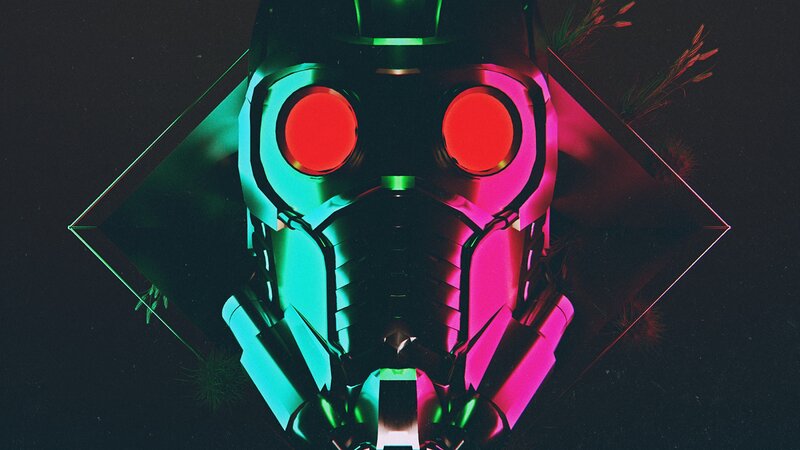 Star-lord Helmet — Red