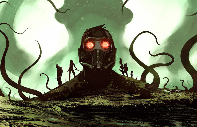 Star-Lord with Crew