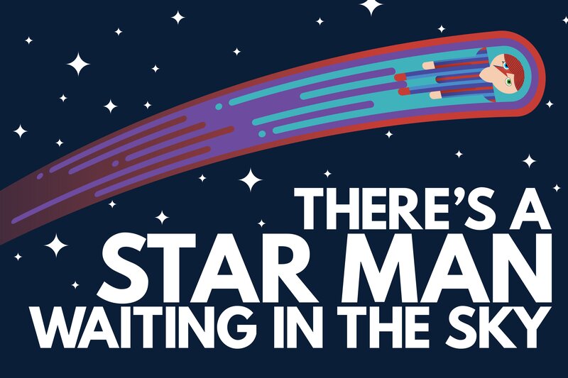 Star Man in Meteor