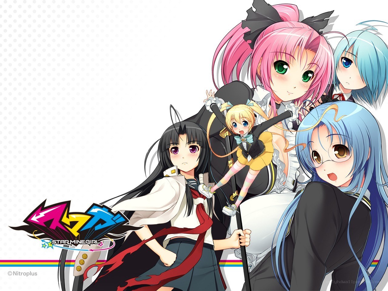 Star☆Mine Girl characters