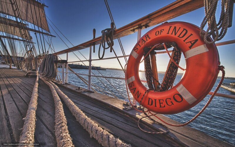 Star of India lifebuoy