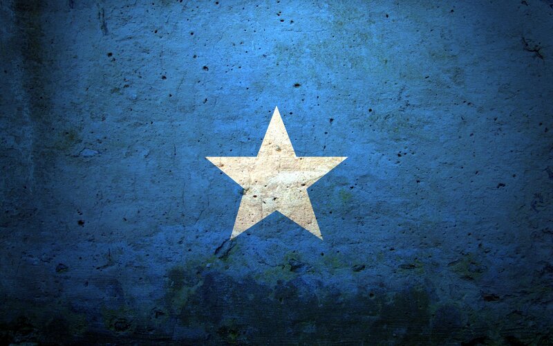 Star on Blue Wall