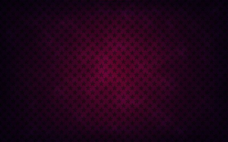 Star Pattern on Purple Background