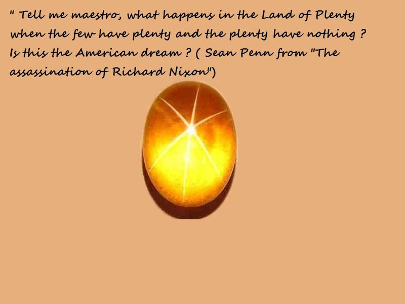 Star Sapphire Gemstone — Orange