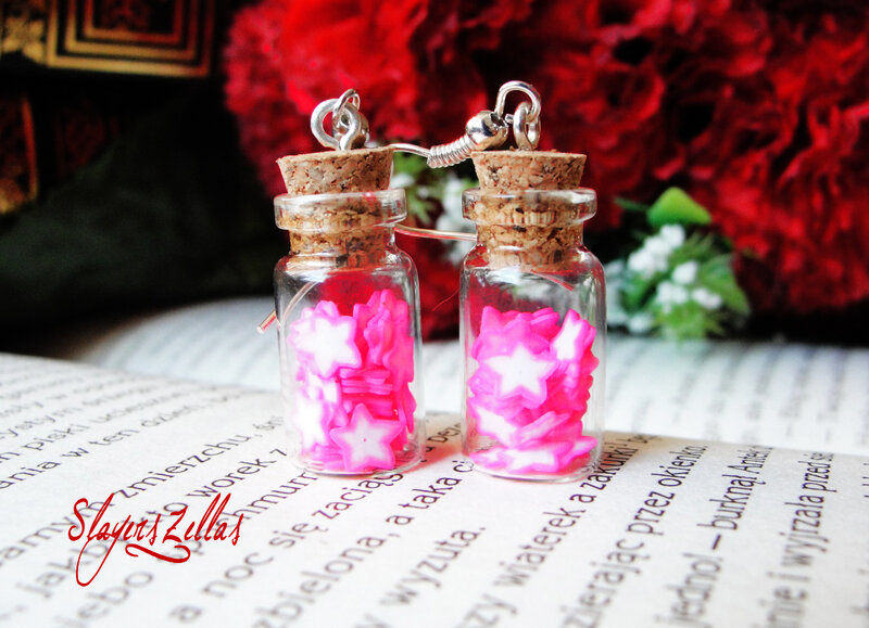 Star-shaped Beads in Bottles