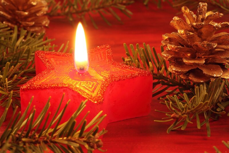 Star-shaped Candle