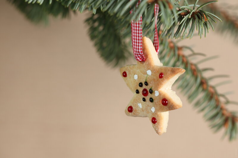 Star-shaped Cookie Ornament