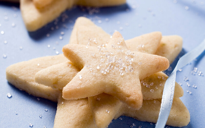 Star-shaped Cookies — Blue