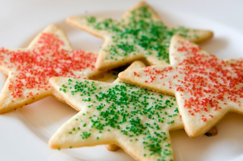 Star-shaped Cookies — Green