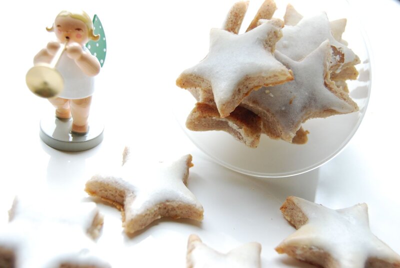 Star-shaped Cookies — White, Festive, Photograph