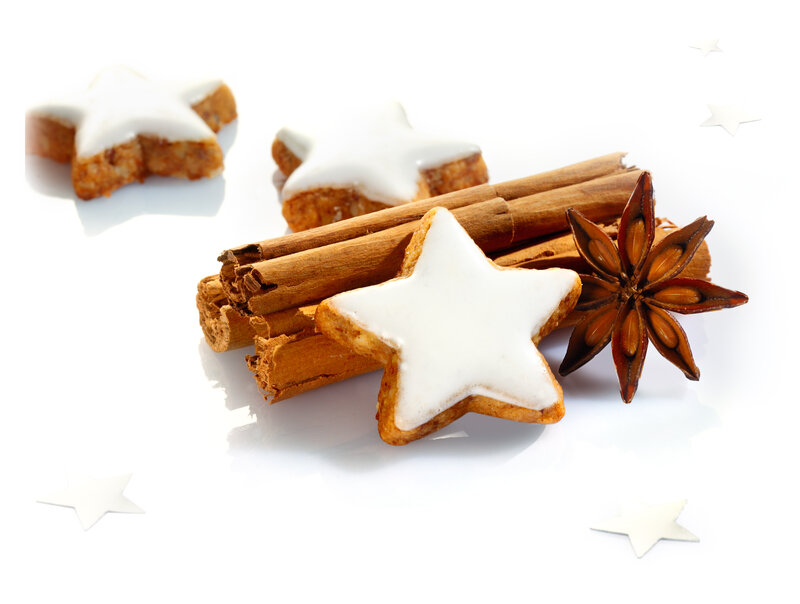 Star-shaped Cookies — White