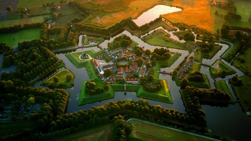 Star-shaped Fortress — Green