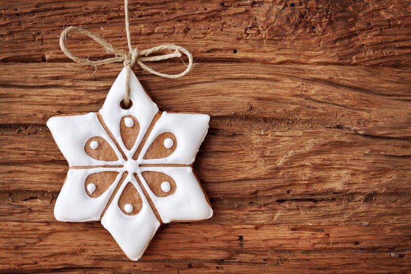 Star-shaped Gingerbread Cookie