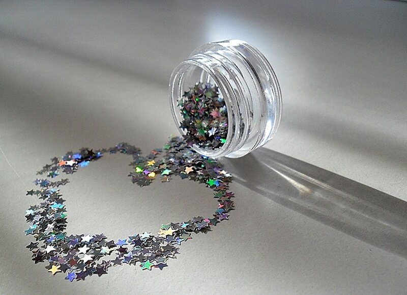 Star-shaped Glitter