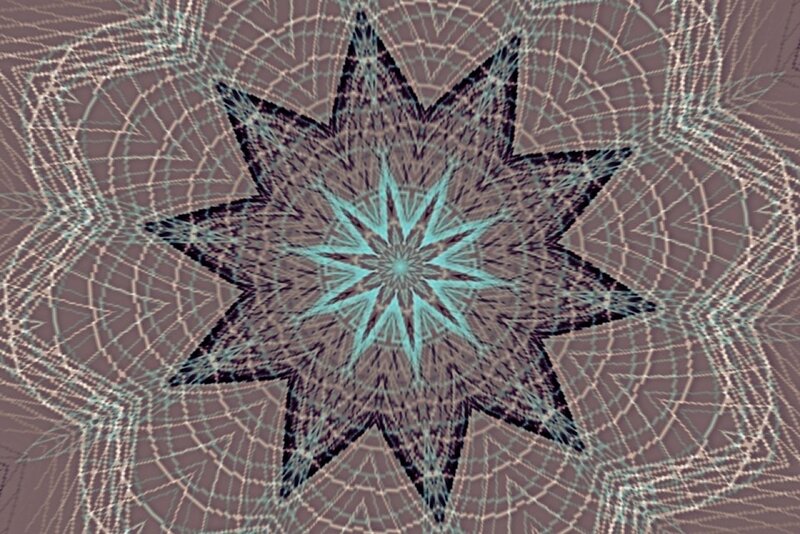 Star-shaped Mandala