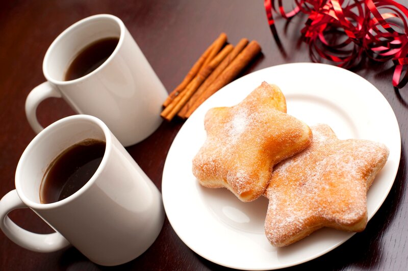 Star-shaped Pastries — Brown