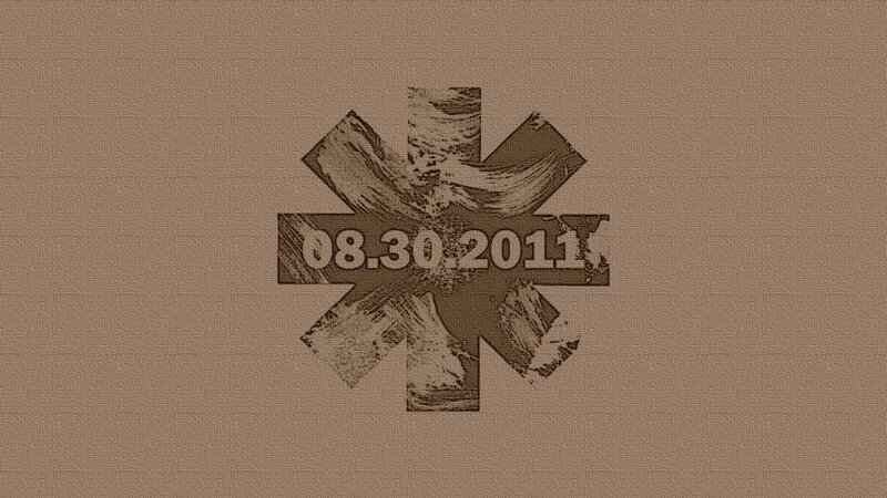 Star symbol with date