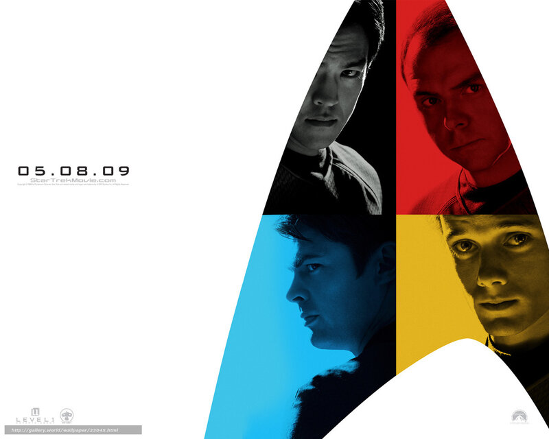 Star Trek 2009 character poster