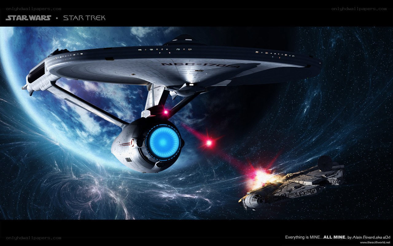 Star Trek and Star Wars crossover